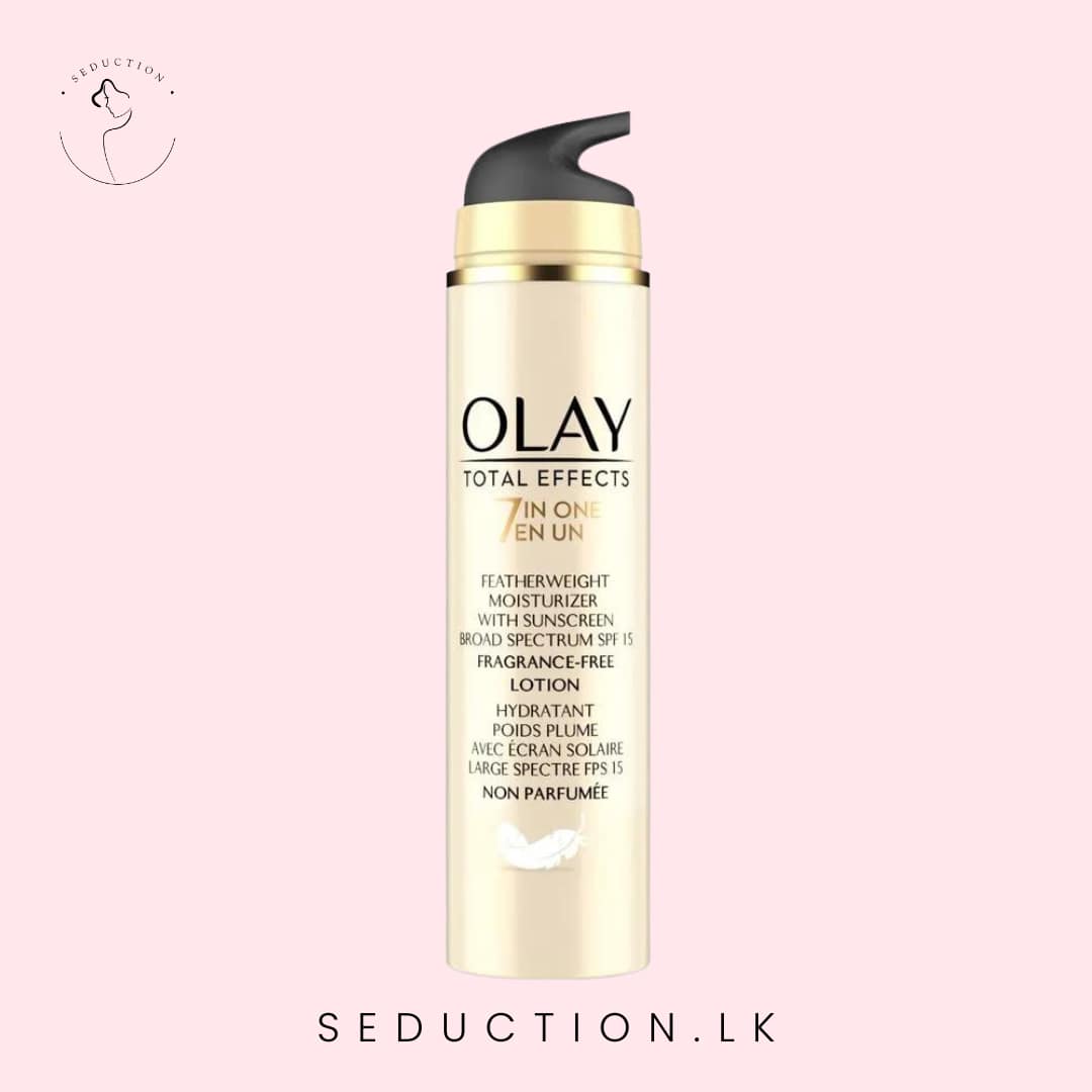 Olay Total Effects Fragrance-Free Moisturizer With Sunscreen Broad Spectrum SPF 15 50ml
