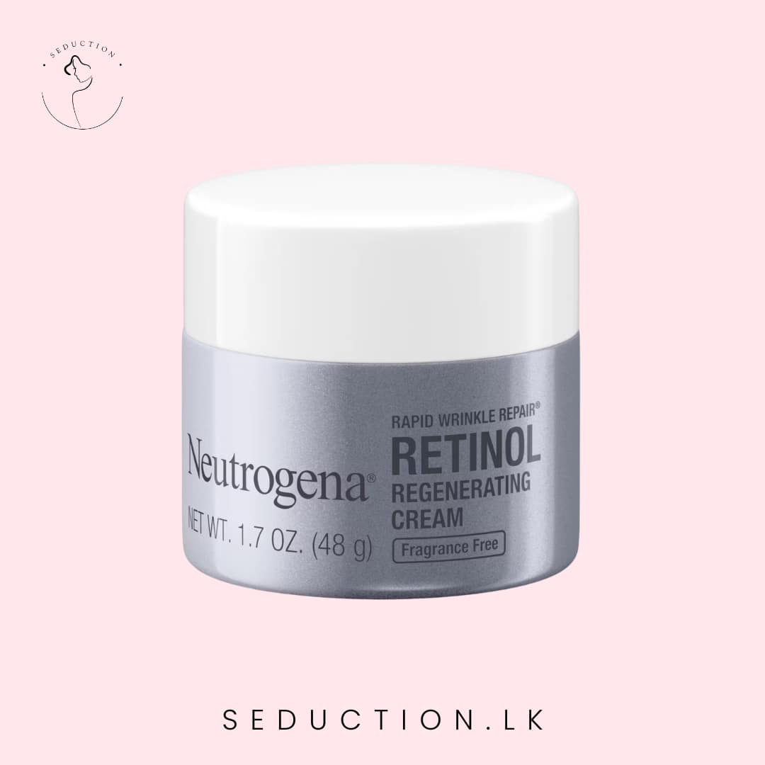 Neutrogena Rapid Wrinkle Repair Regenerating Retinol Cream, Fragrance-Free + Hyaluronic Acid 48ml