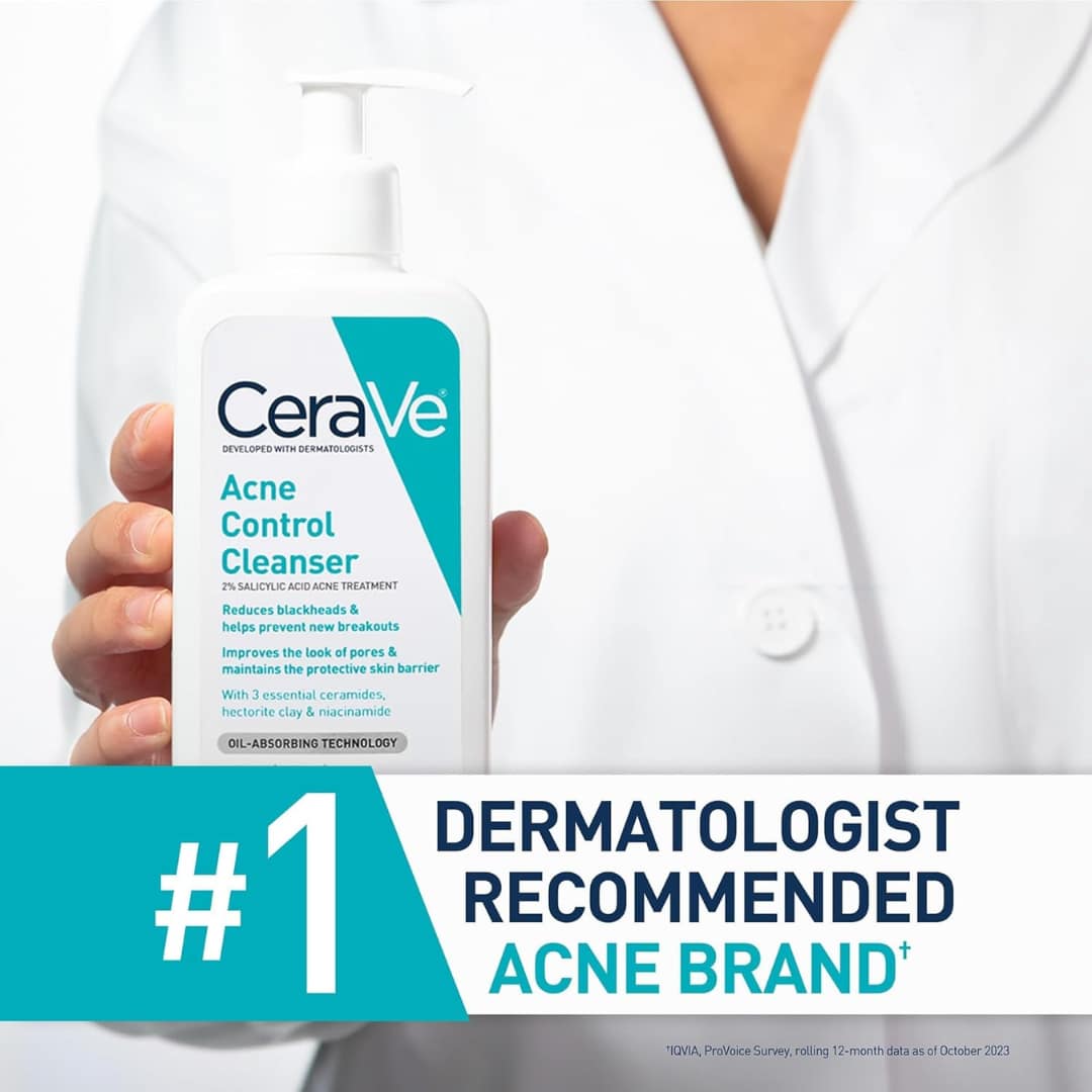 Cerave Acne Control Cleanser 237ml - Image 3