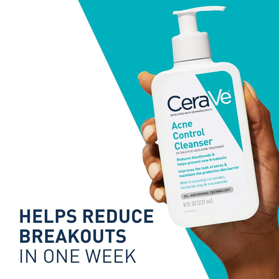 Cerave Acne Control Cleanser 237ml - Image 4