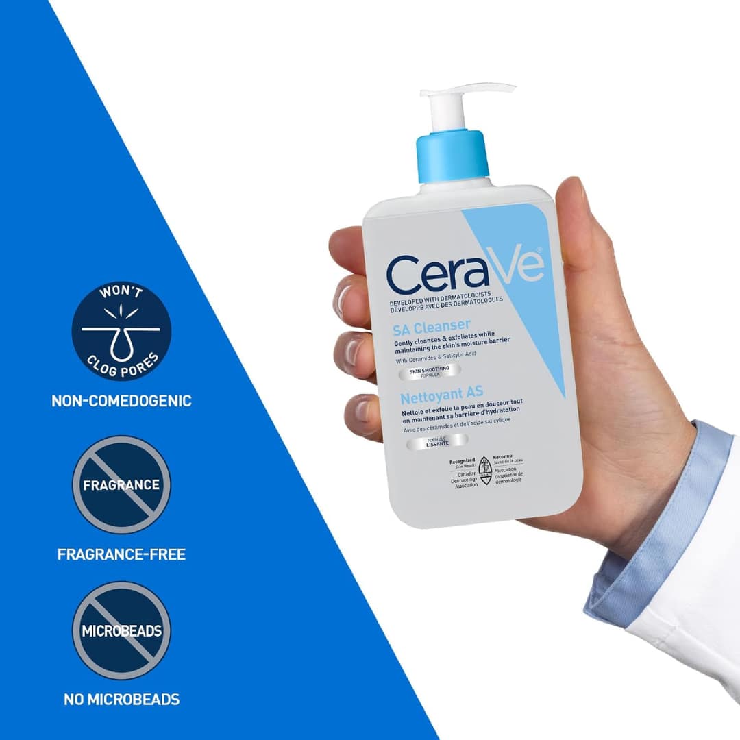 Cerave Renewing SA Cleanser 236ml - Image 5