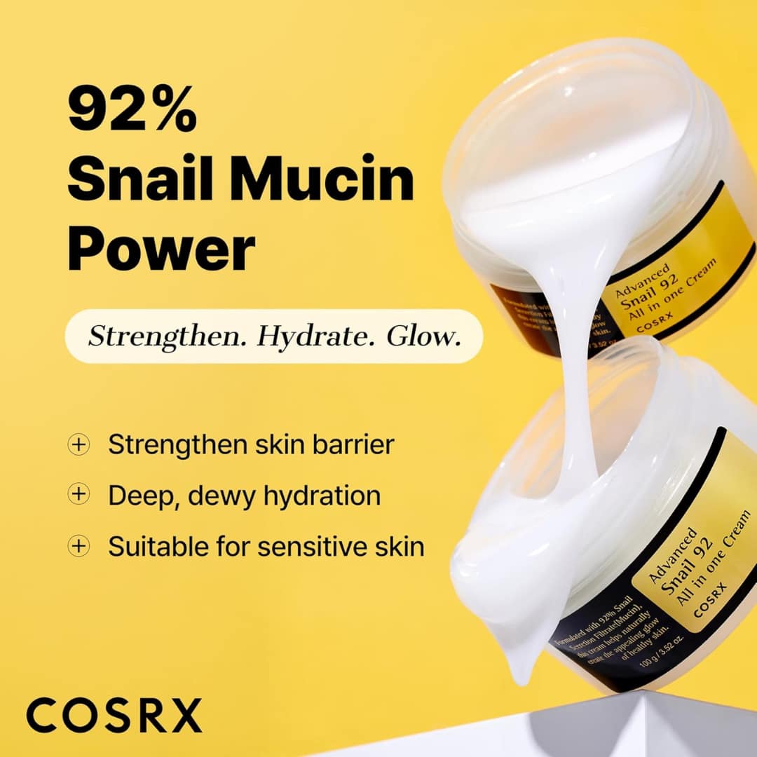 Cosrx Advanced Snail 92 All in one Cream 100g - Image 6