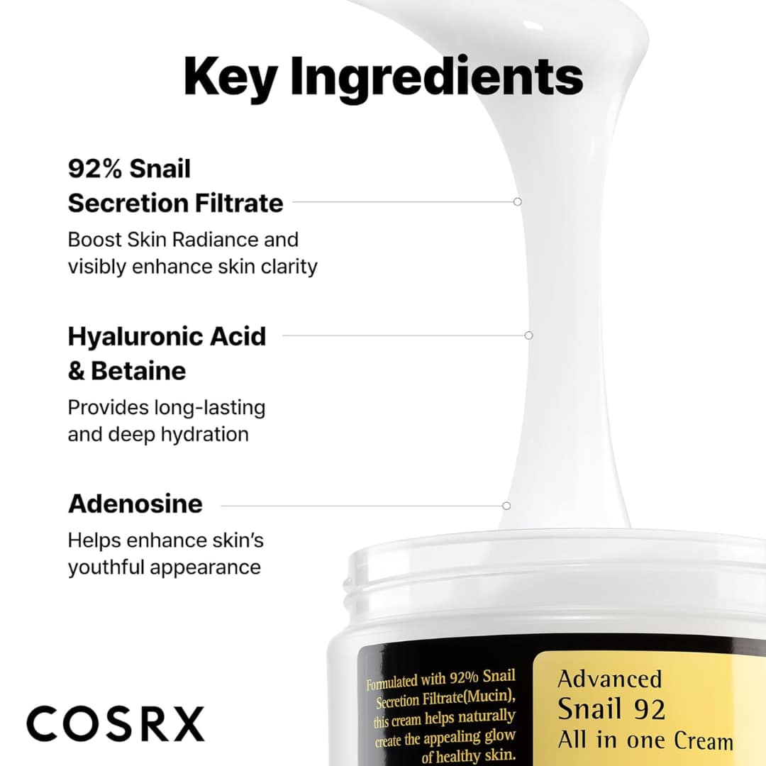 Cosrx Advanced Snail 92 All in one Cream 100g - Image 4