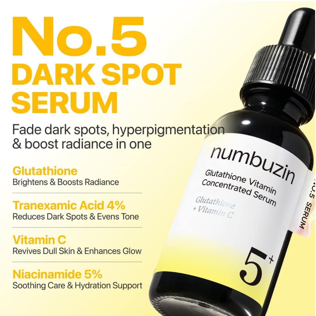 Numbuzin No.5 Vitamin Concentrated Serum 30ml - Image 3