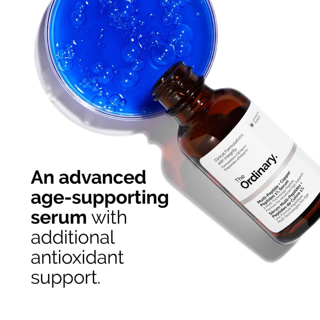 The Ordinary Multi-Peptide + Copper Peptides 1% Serum previously known as "Buffet" + Copper Peptides 1% 30ml - Image 4