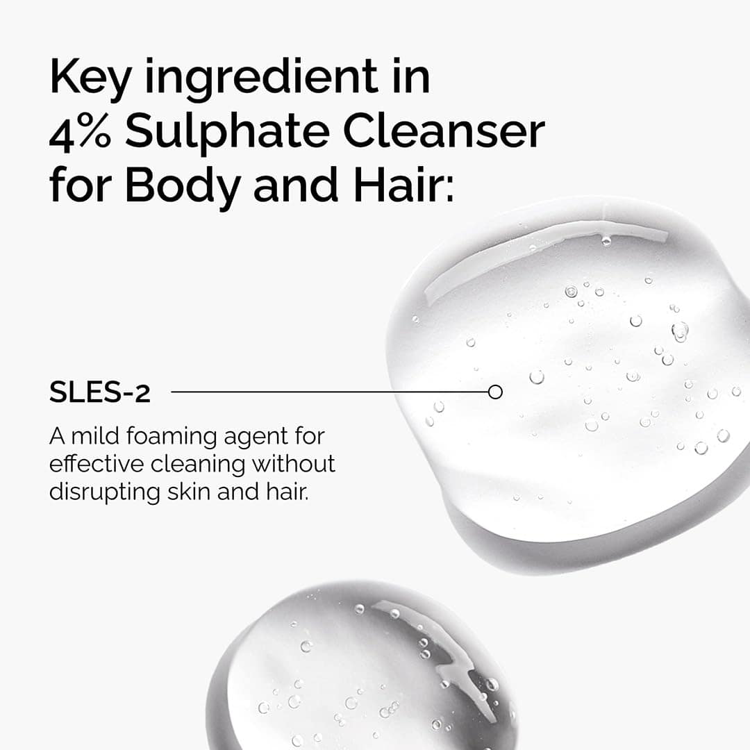 The Ordinary Sulphate 4% Cleanser for Body and Hair 240ml - Image 2