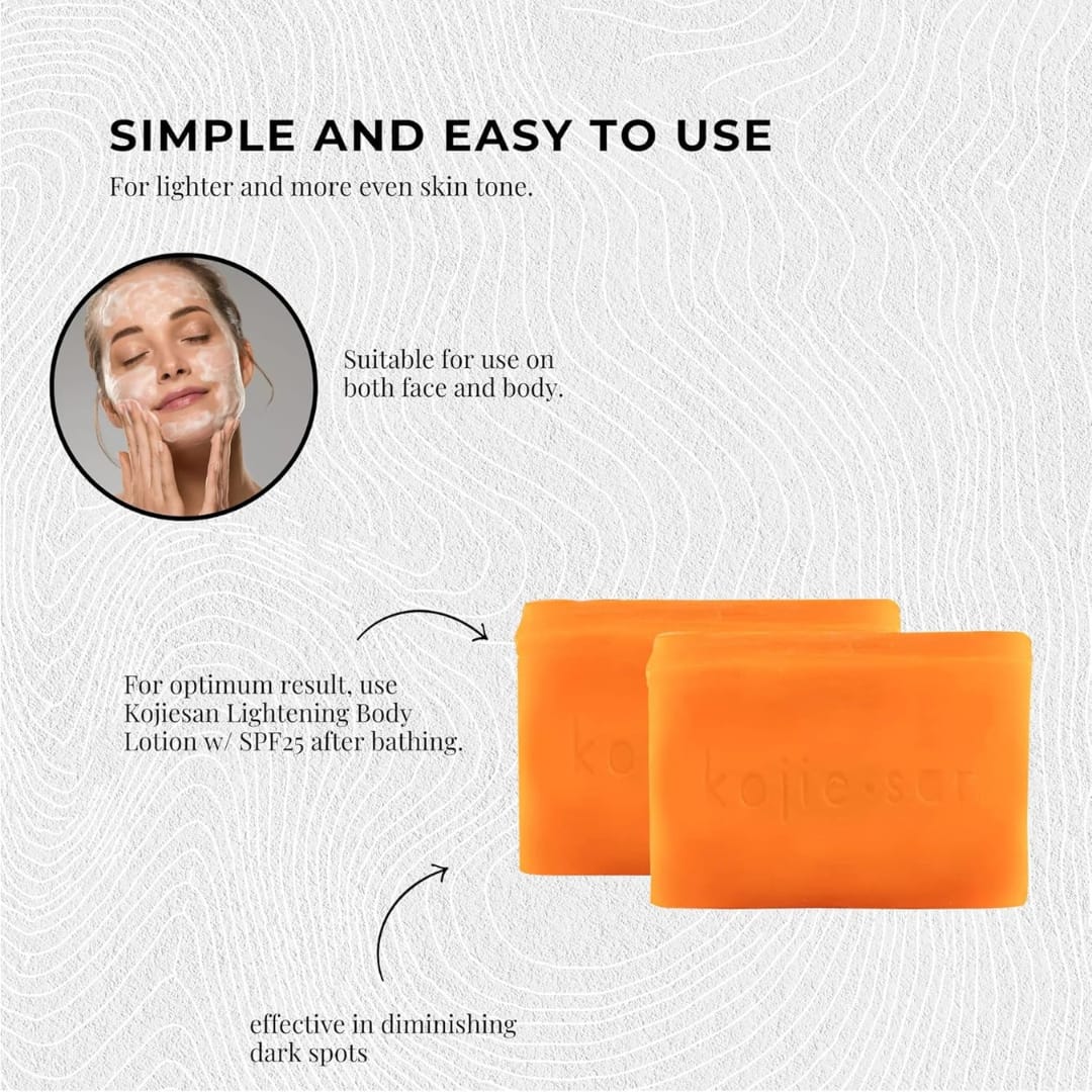 Kojie San Skin Lightening Kojic Acid Soap 135g - Image 3