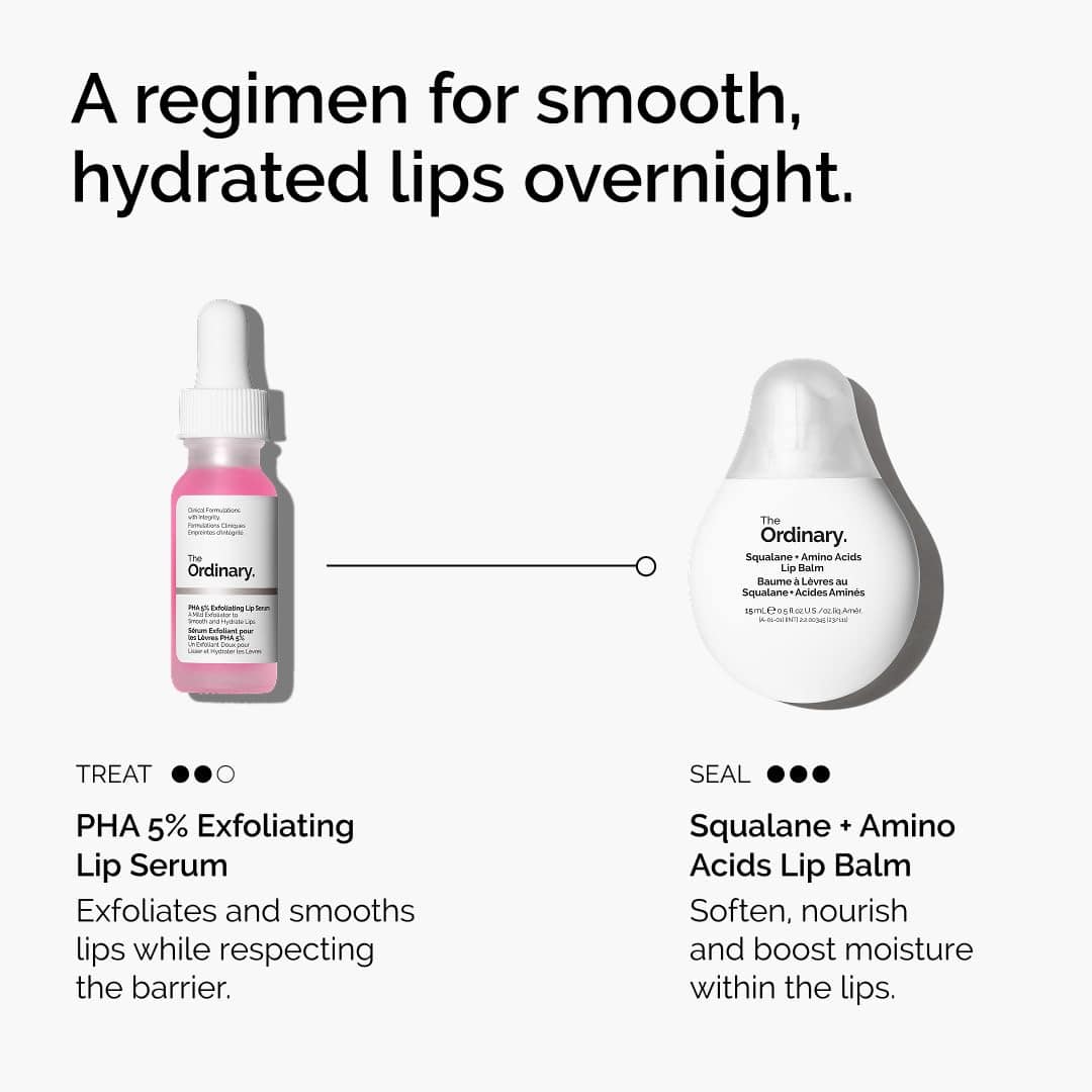 The Ordinary Squalane + Amino Acids Lip Balm 15ml - Image 6
