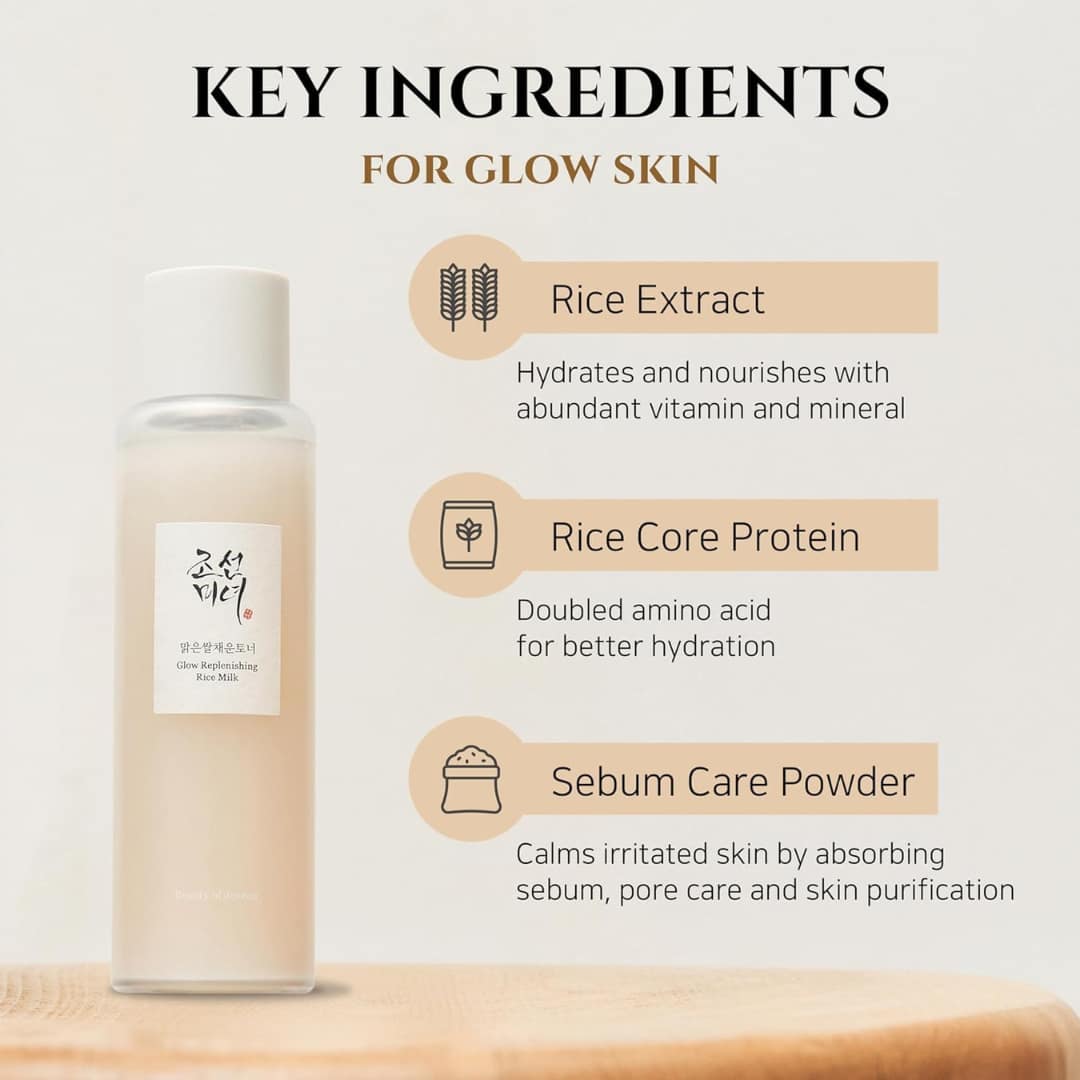 Beauty of Joseon Glow Replenishing Rice Milk Toner 150ml - Image 5
