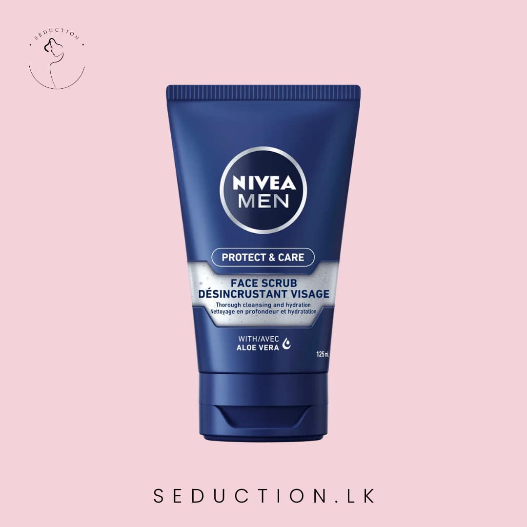 Nivea Men Protect And Clear Face Scrub With Aloe Vera 125ml