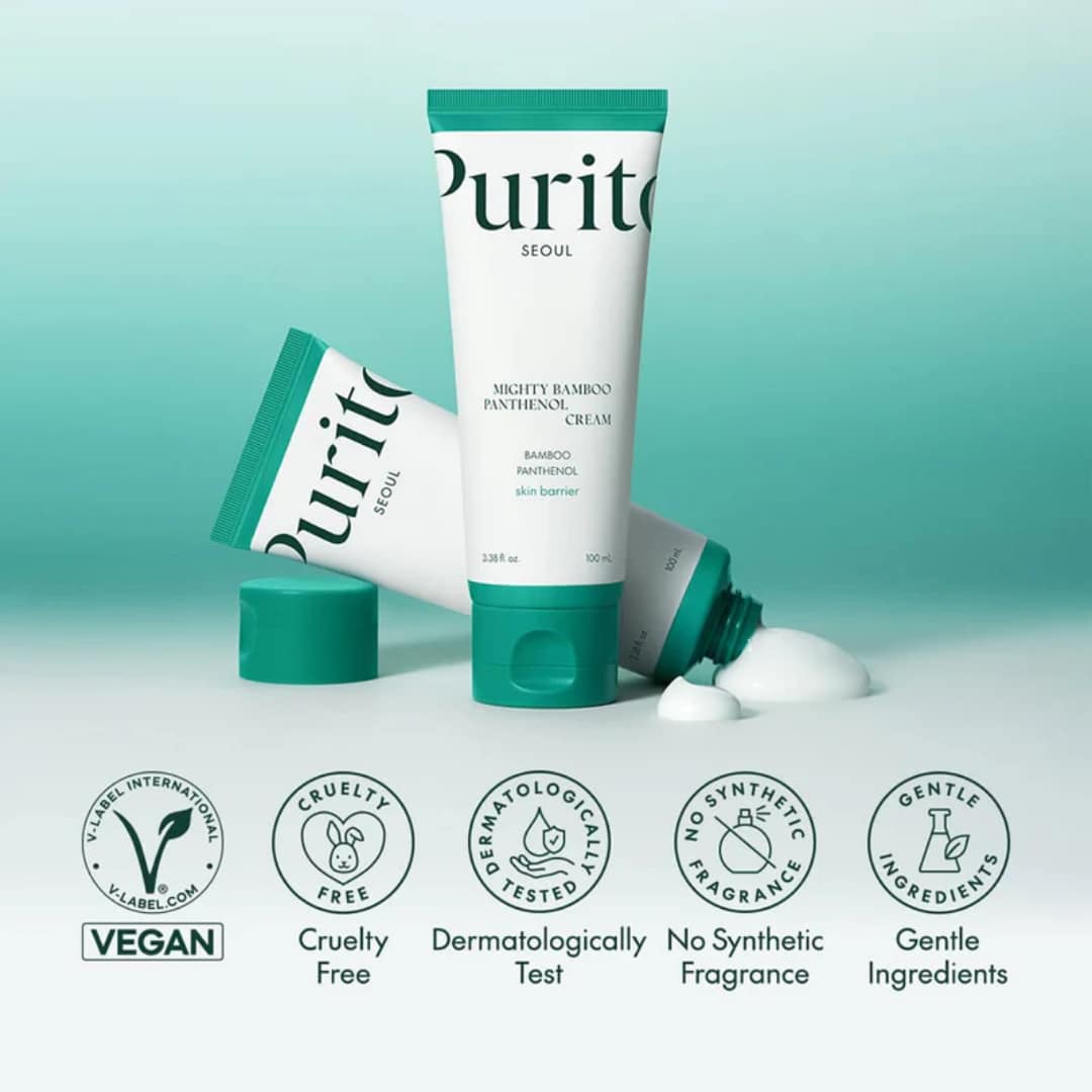Purito Seoul Mighty Bamboo Panthenol Cream 100ml - Image 7