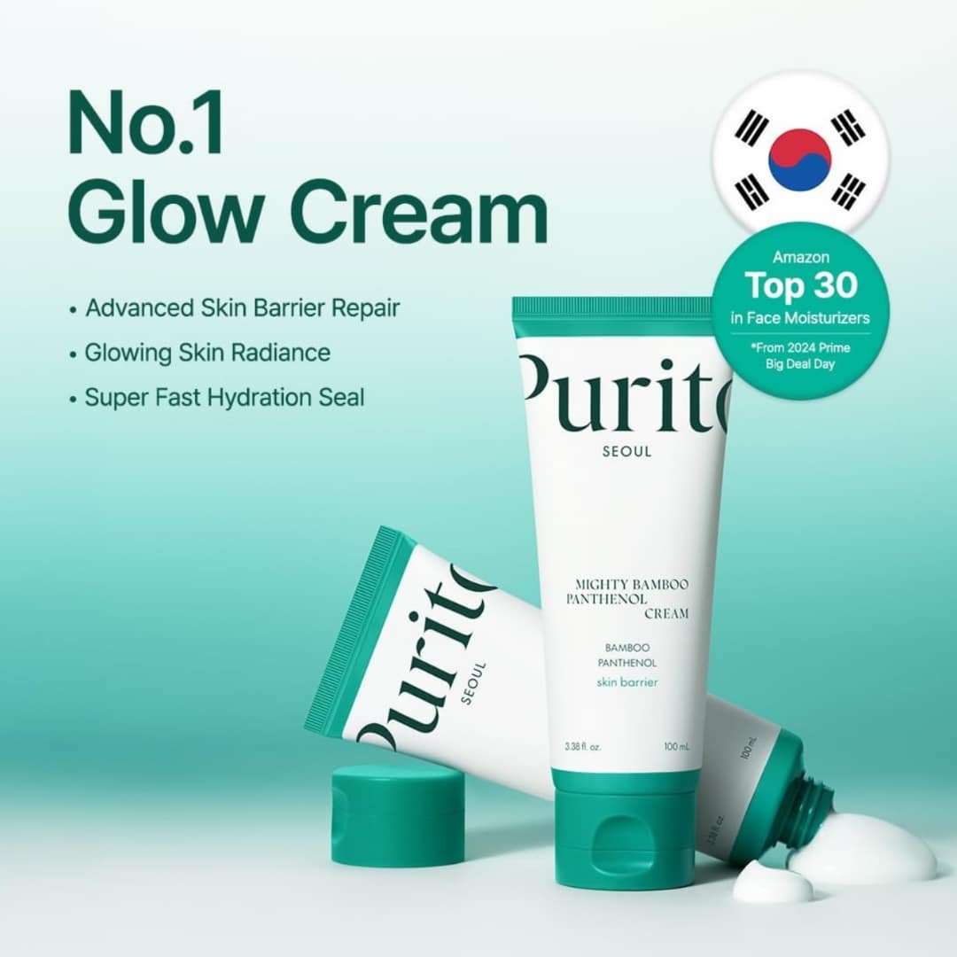Purito Seoul Mighty Bamboo Panthenol Cream 100ml - Image 6