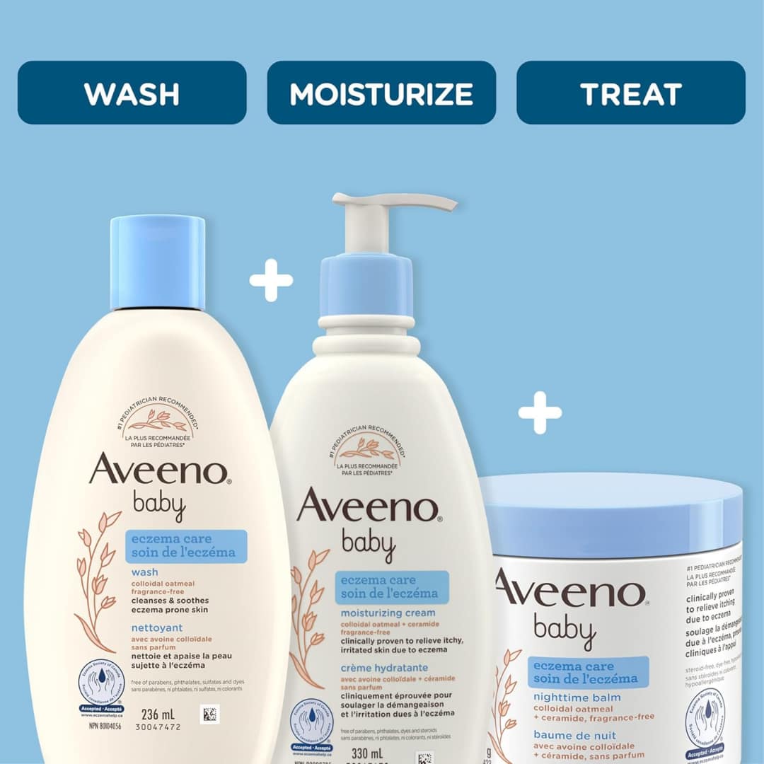 Aveeno Baby Eczema Care Wash 236ml - Image 7