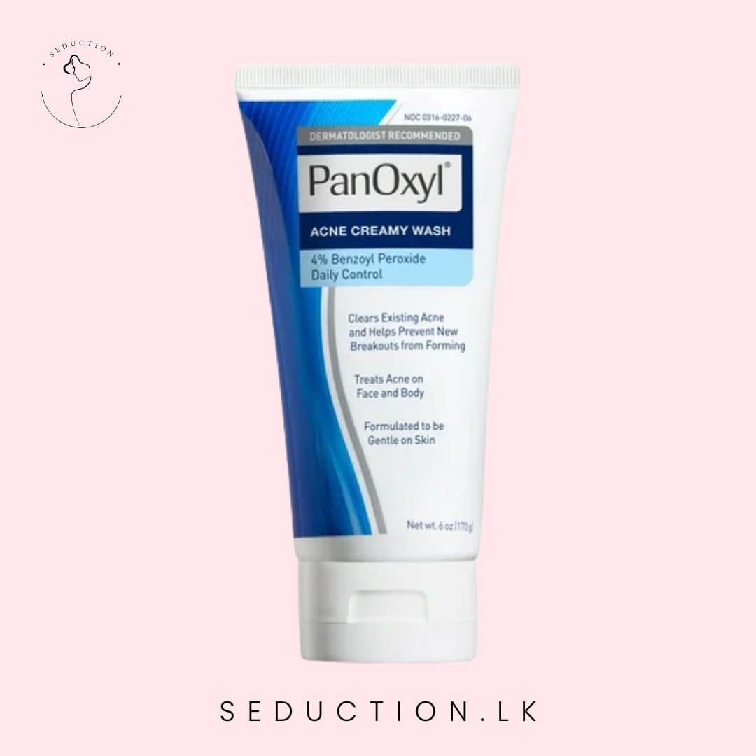 Panoxyl Acne Creamy Wash for Face and Body 170g tube