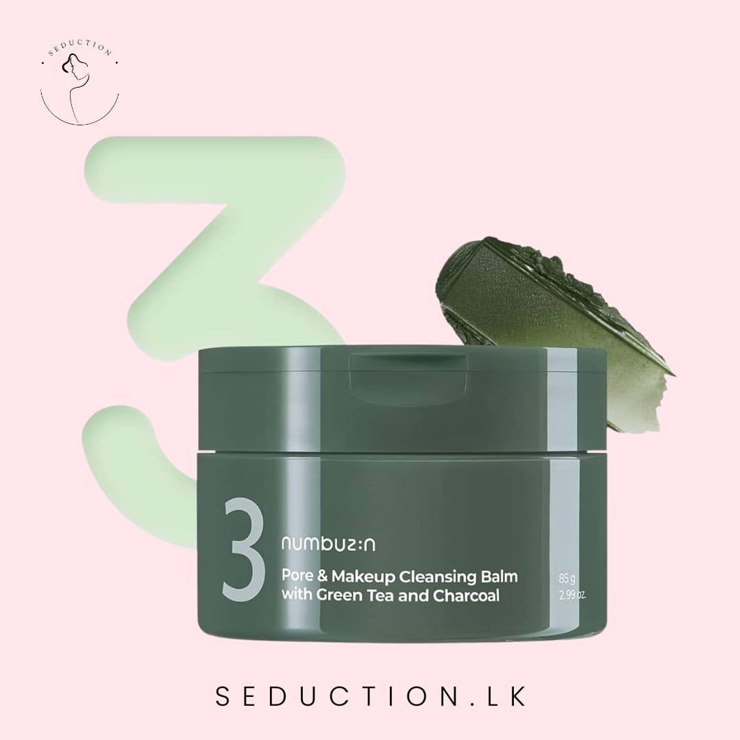 Numbuzin No.3 Pore and Makeup Cleansing Balm With Green Tea and Charcoal 85g