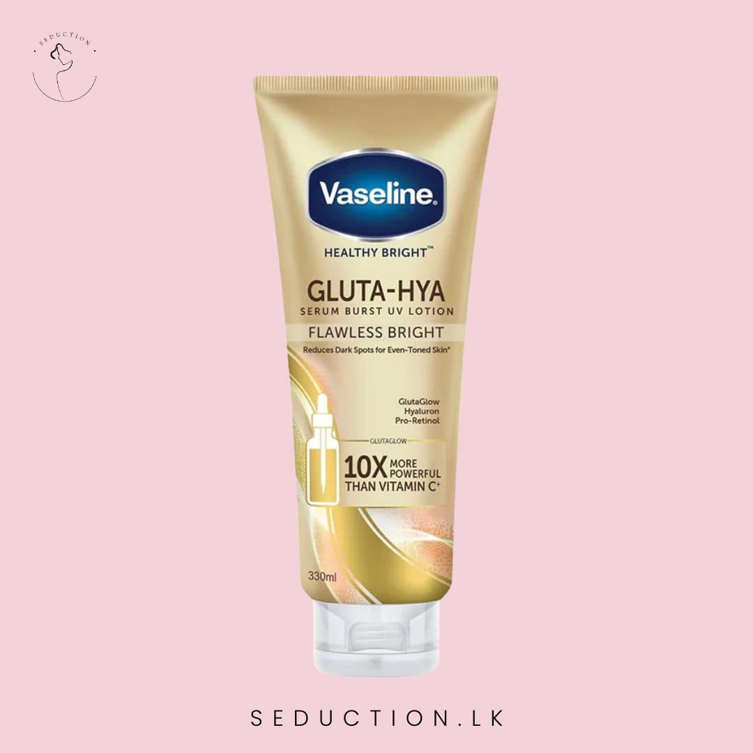 Vaseline-Healthy-Bright-Gluta-Hya-Serum-Burst-UV-Lotion-Flawless-Bright-330ml Tube