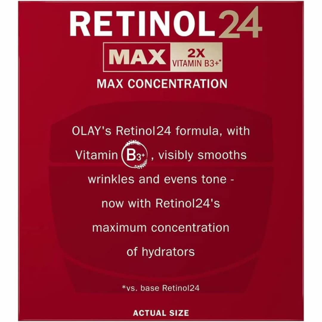 Olay Retinol 24 Max 2X Peptides Night Moisturizer 50ml - Image 2
