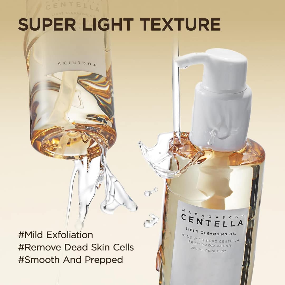 Skin 1004 Madagascar Centella Light Cleansing Oil 200ml - Image 7