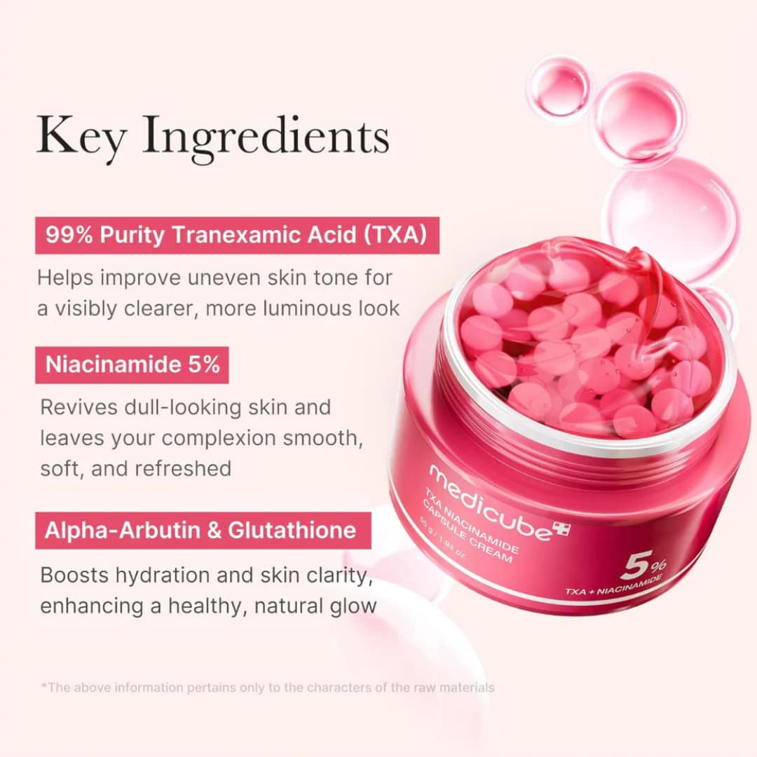 Medicube TXA Niacinamide Capsule Cream 55g - LKR 7,250.00