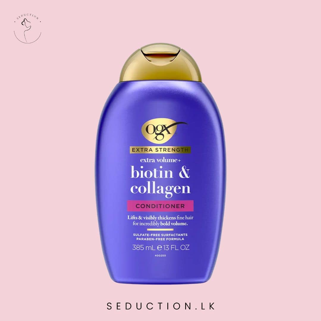 Ogx-Extra-Volume-Biotin-and-Collagen-Conditioner-385ml Bottle