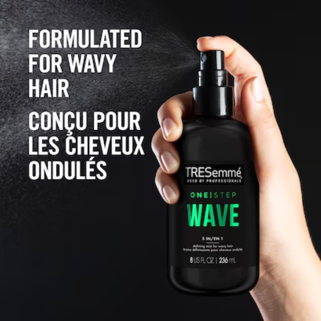 Tresemme One Step Wave 5-in-1 Defining Mist of Wavy Hair 236ml - Image 5