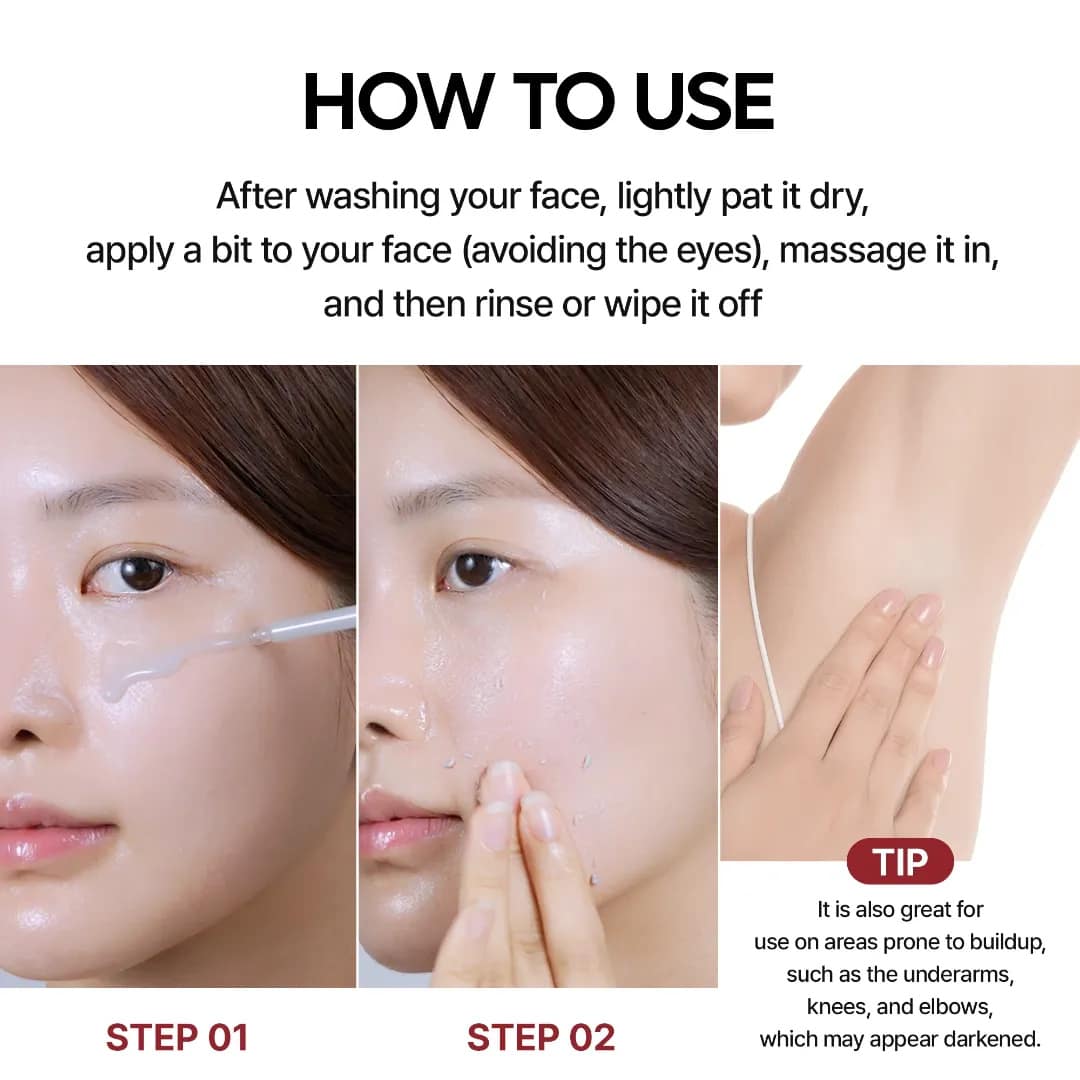 Dr. Melaxin Peel Shot Exfoliating White Rice Ampoule 80ml - Image 6