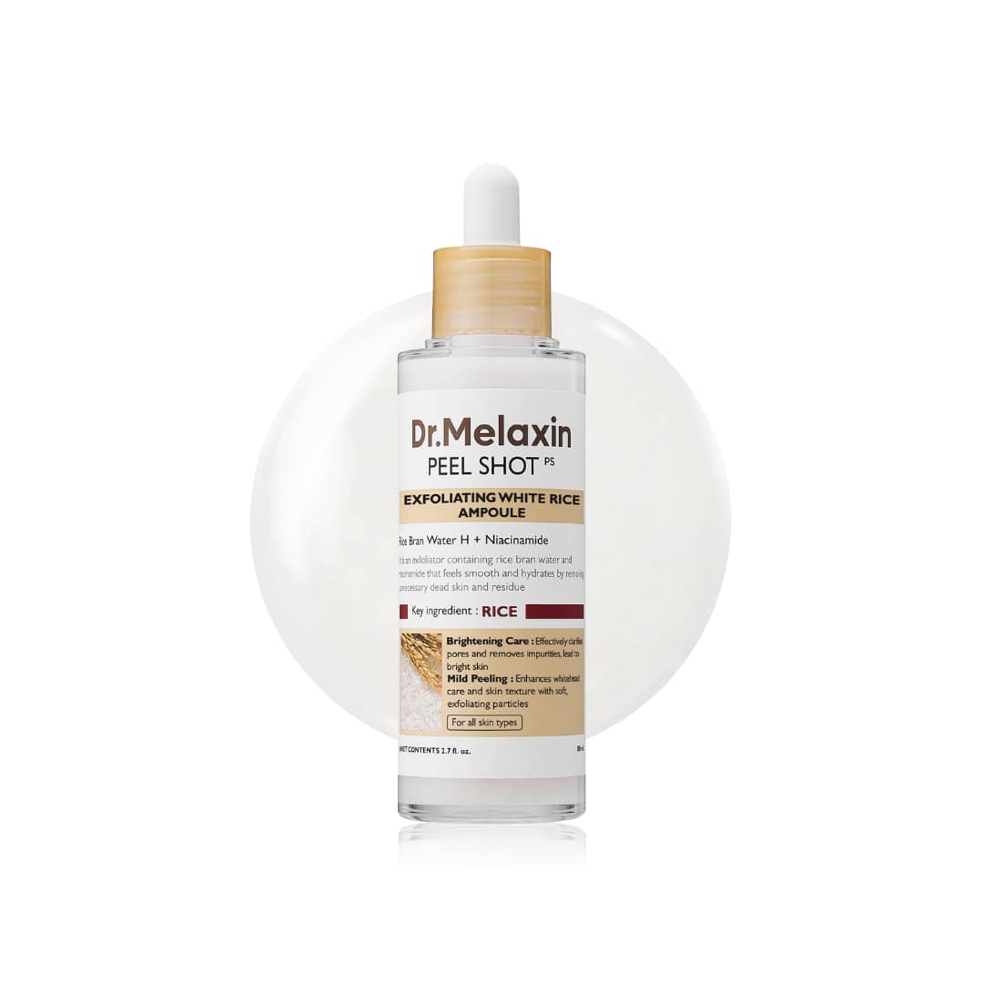 Dr. Melaxin Peel Shot Exfoliating White Rice Ampoule 80ml