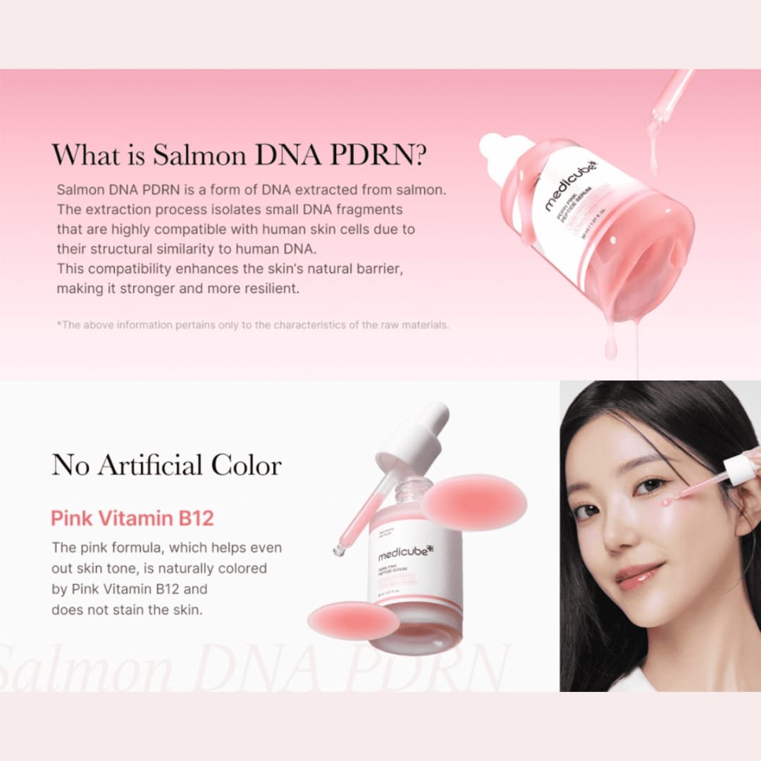 Medicube Pdrn Pink Peptide Serum 30ml - Image 7