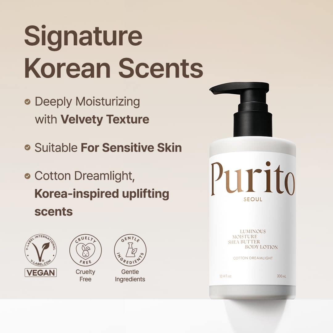 Purito-Seoul-Luminous-moisture-shea-butter-body-lotion-cotton-dreamlight-300ml.