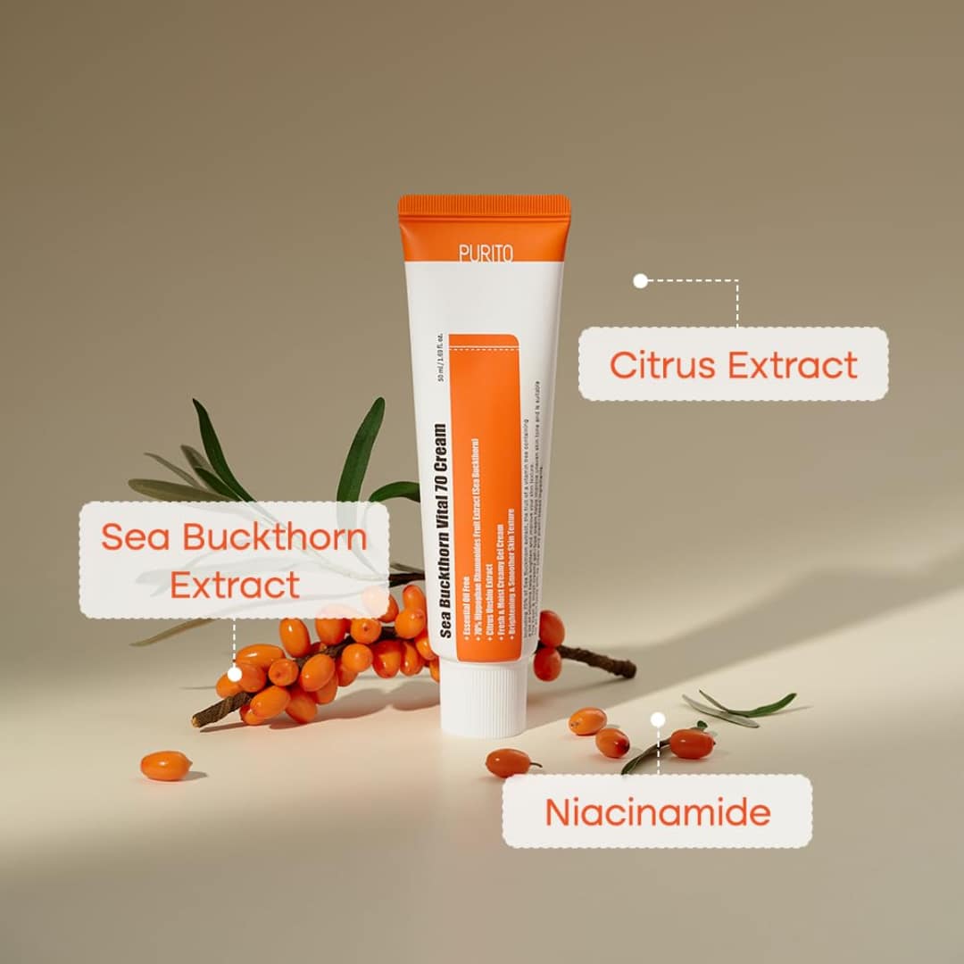 Purito Seoul Sea Buckthorn Vital 70 Cream - Image 4