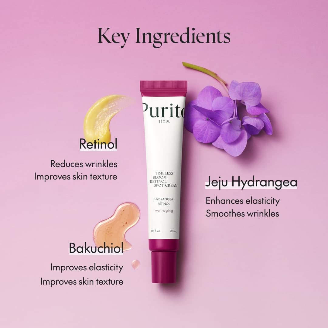 Purito Seoul Timeless Bloom Retinol Spot Cream 30ml - Image 5