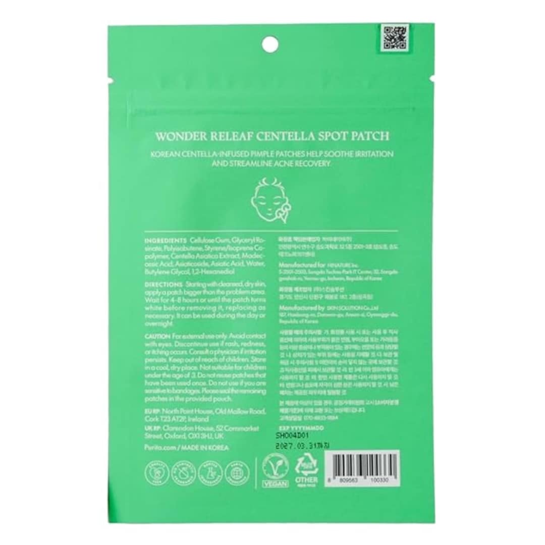Purito Seoul Wonder Releaf Centella Spot Patch 14g - Image 5