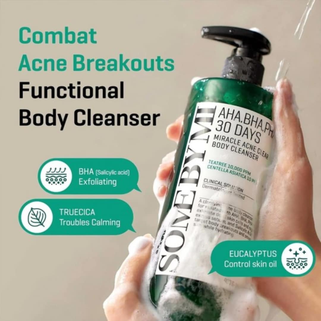 Some By Mi Aha Bha Pha 30 Days Miracle Acne Clear Body Cleanser 400g - Image 6