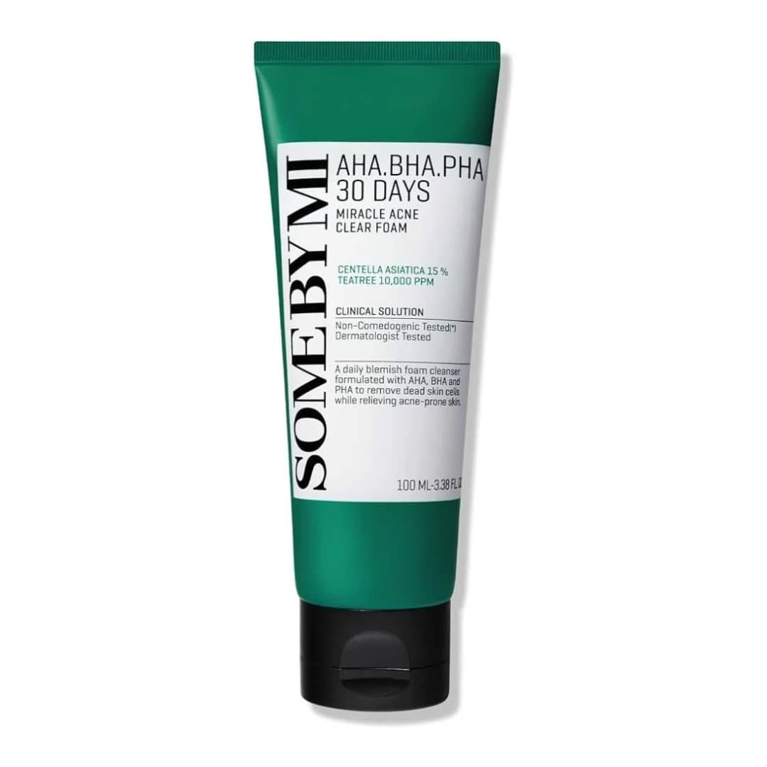 Some-By-Mi-Aha-Bha-Pha-30-Days-Miracle-Acne-Clear-Foam-100ml Tube