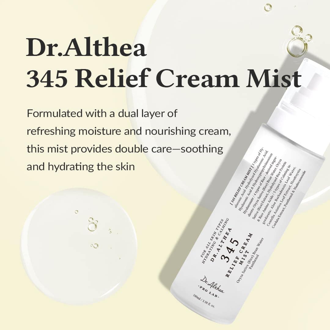 Dr. Althea 345 Relief Cream Mist 60ml - Image 6