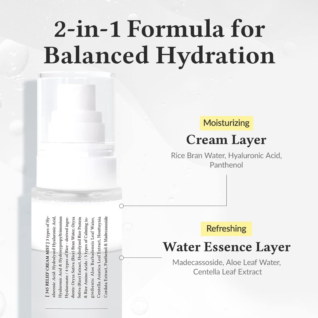 Dr. Althea 345 Relief Cream Mist 60ml - Image 3