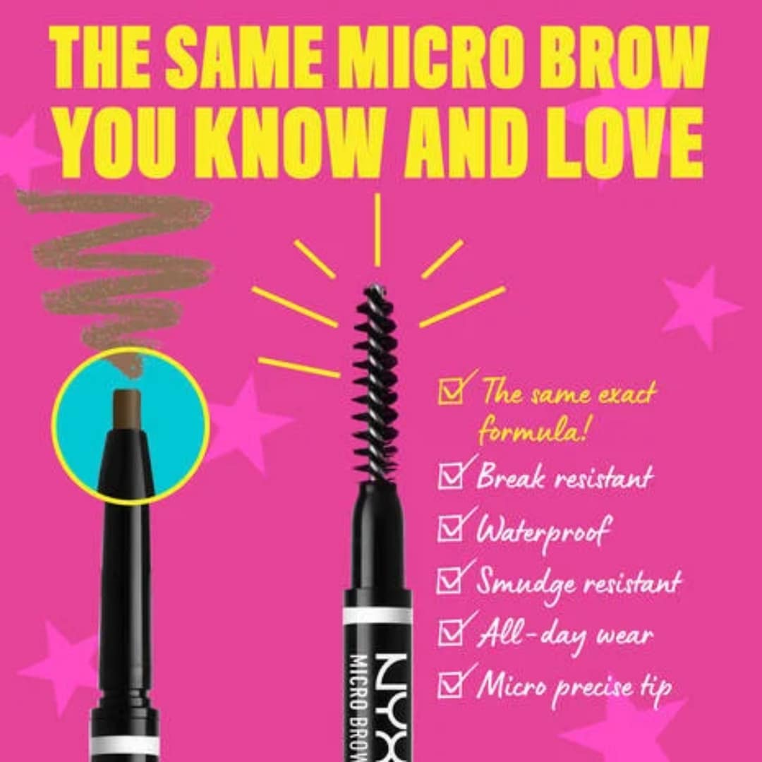 NYX Micro Brow Pencil - 0.09g - Image 5