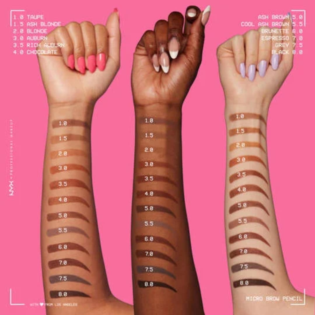 NYX Micro Brow Pencil - 0.09g - Image 3