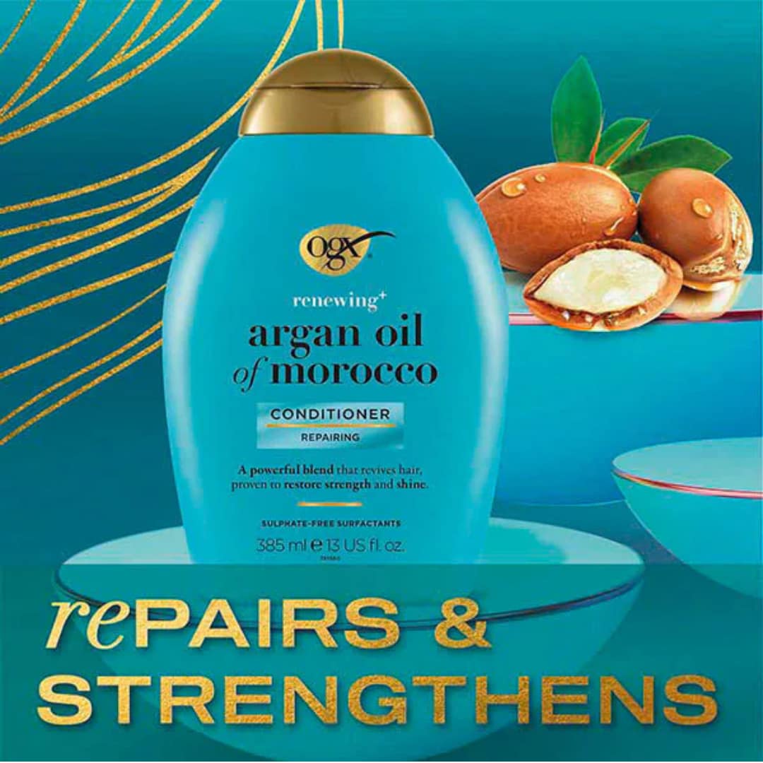 Ogx Renewing + Argan Oil of Morocco Conditioner 385ml - Image 2