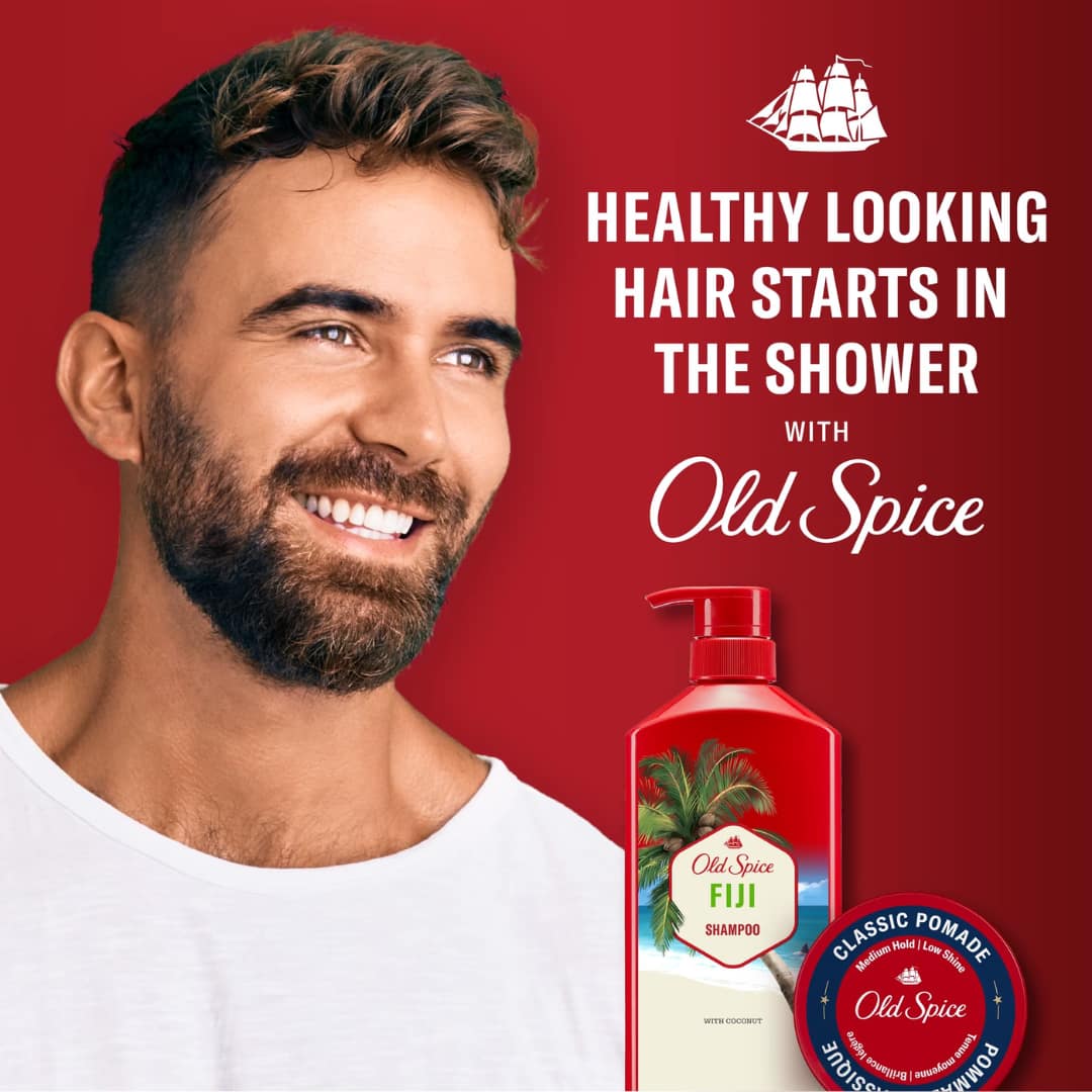 Old Spice Fiji Shampoo for Men 650ml - Image 6