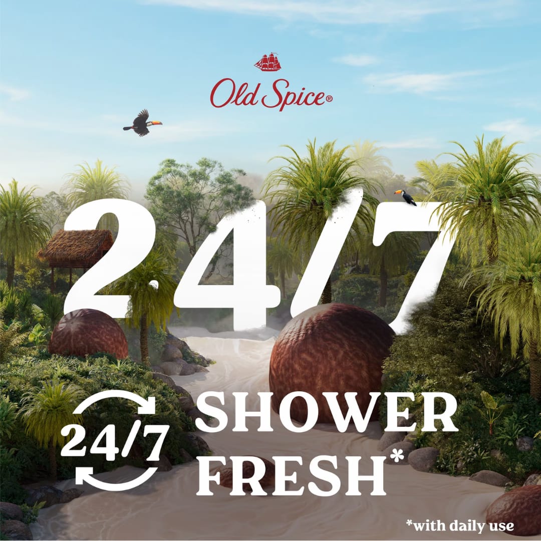 Old Spice Men's Body Wash Moisturize with Shea Butter 532ml - Image 4