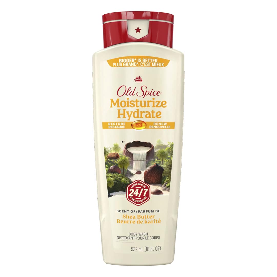 Old-Spice-Mens-Body-Wash-Moisturize-with-Shea-Butter-532ml.