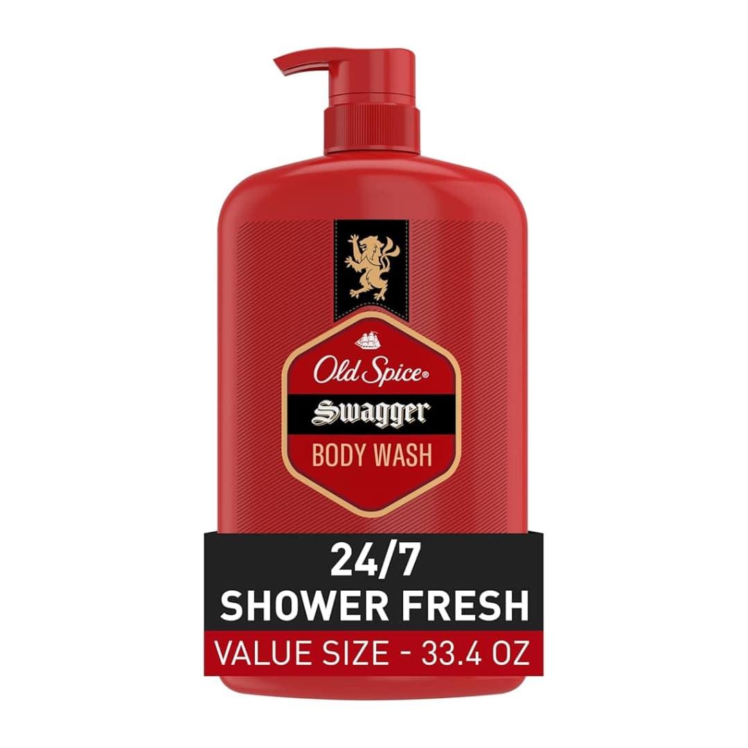 Old-Spice-Red-Collection-Body-Wash-for-Men-Swagger-Scent-Shower-Fresh-Lasting-Scent-987ml Bottle