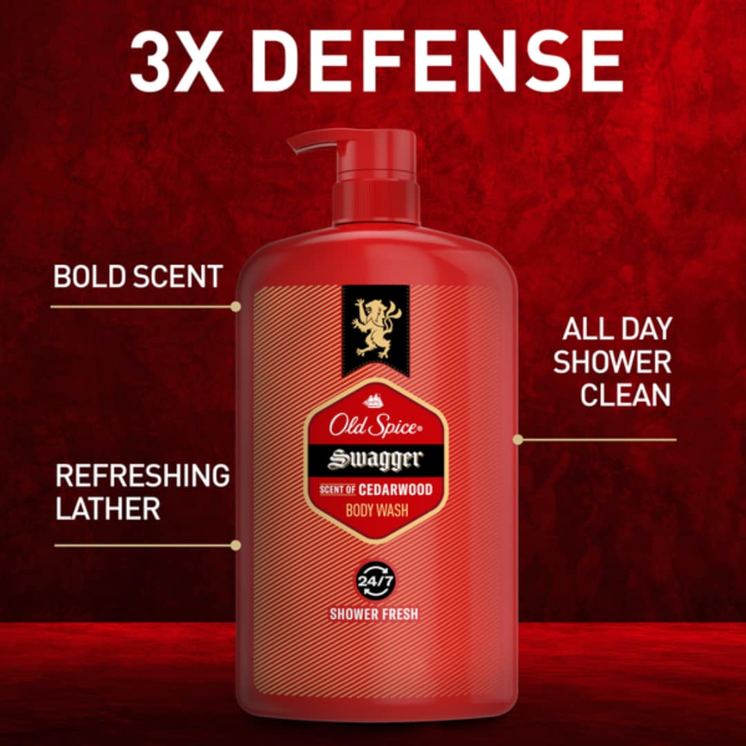 Old-Spice-Red-Collection-Body-Wash-for-Men-Swagger-Scent-Shower-Fresh-Lasting-Scent-987ml