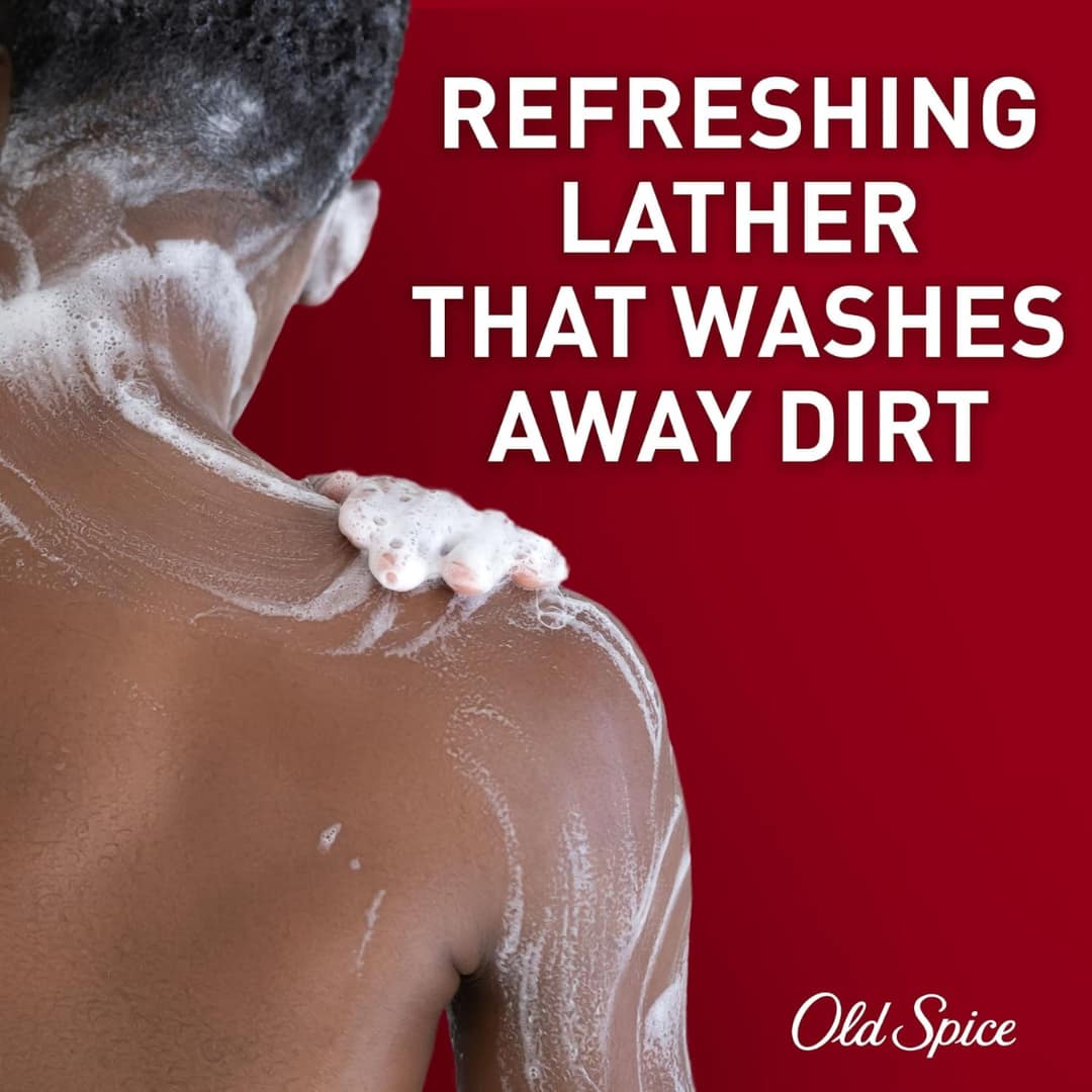 Old Spice Yule Smell Great Swagger Gift Set with Bodywash, Bar Soap, Deodorant and Shower Puff - Image 4