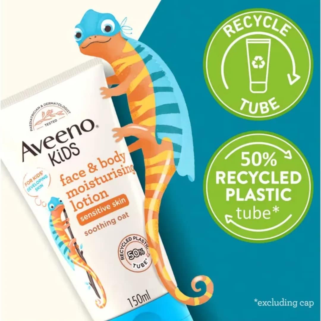 Aveeno Kids Face & body Moisturising Lotion 150ml - Image 4