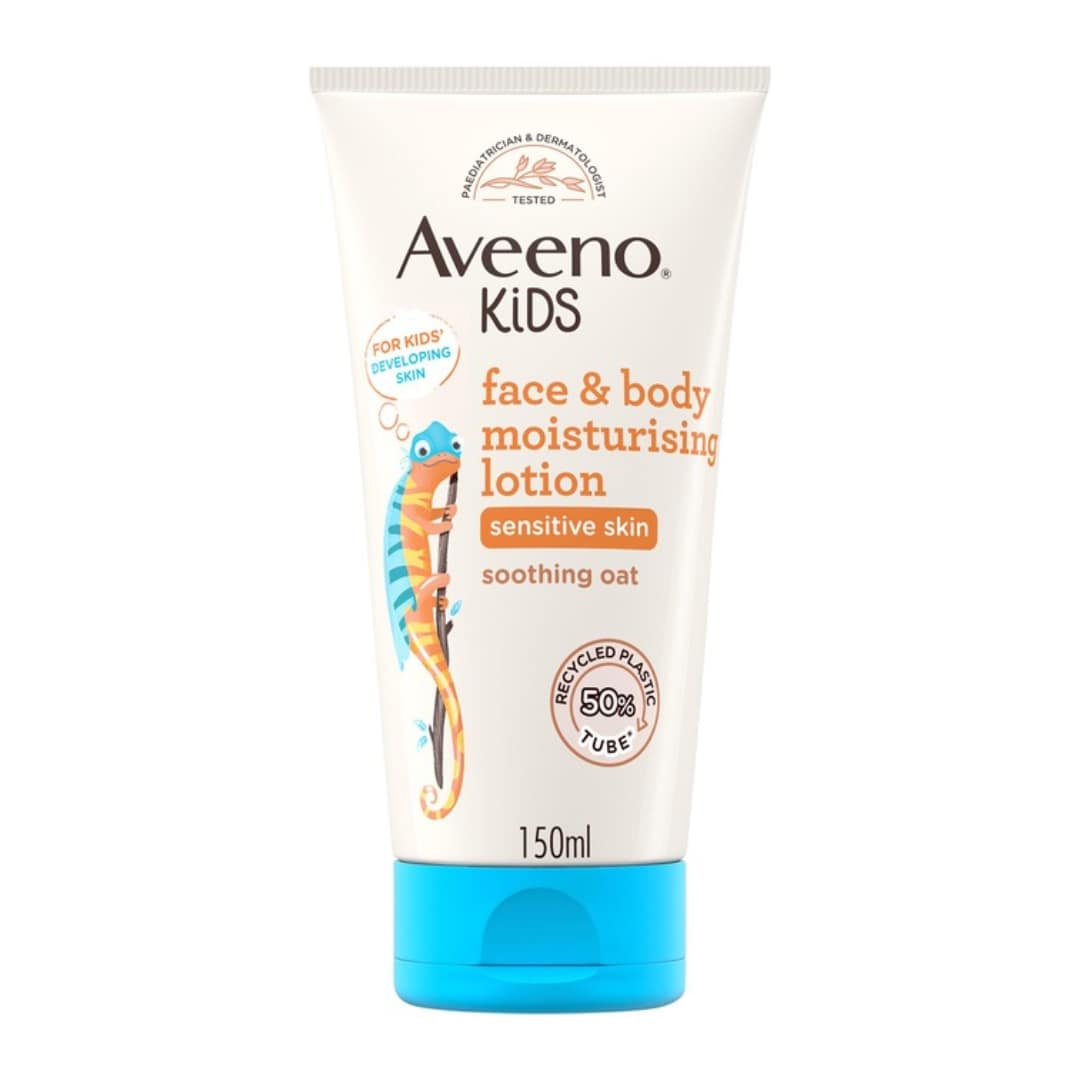 Aveeno-Kids-Face-amp-body-Moisturising-Lotion-150ml. Tube