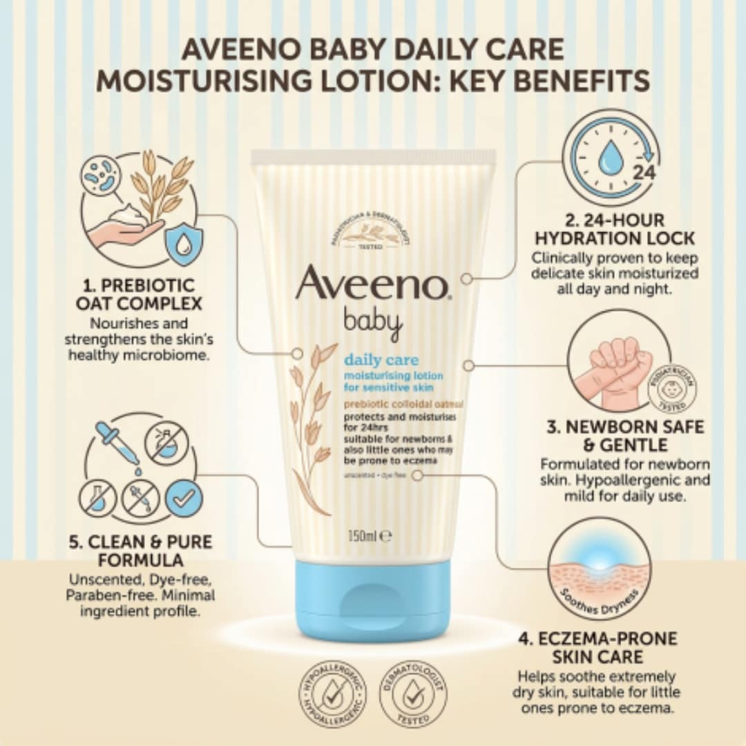 Aveeno Soothing Relief Emollient Cream 150ml - Image 5