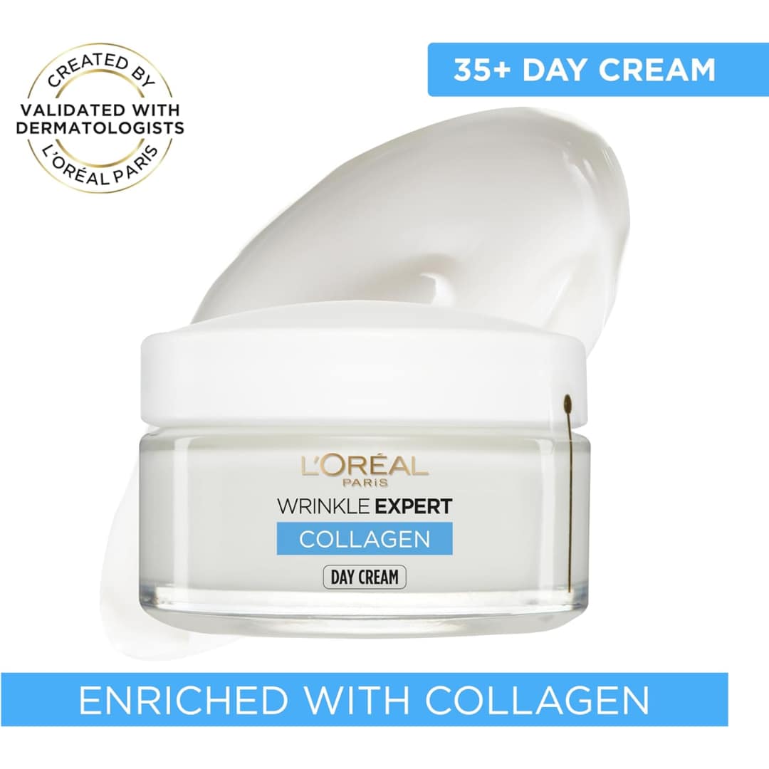 L'Oreal Paris Wrinkle Expert 35+ Collagen Day Cream 50ml - Image 2