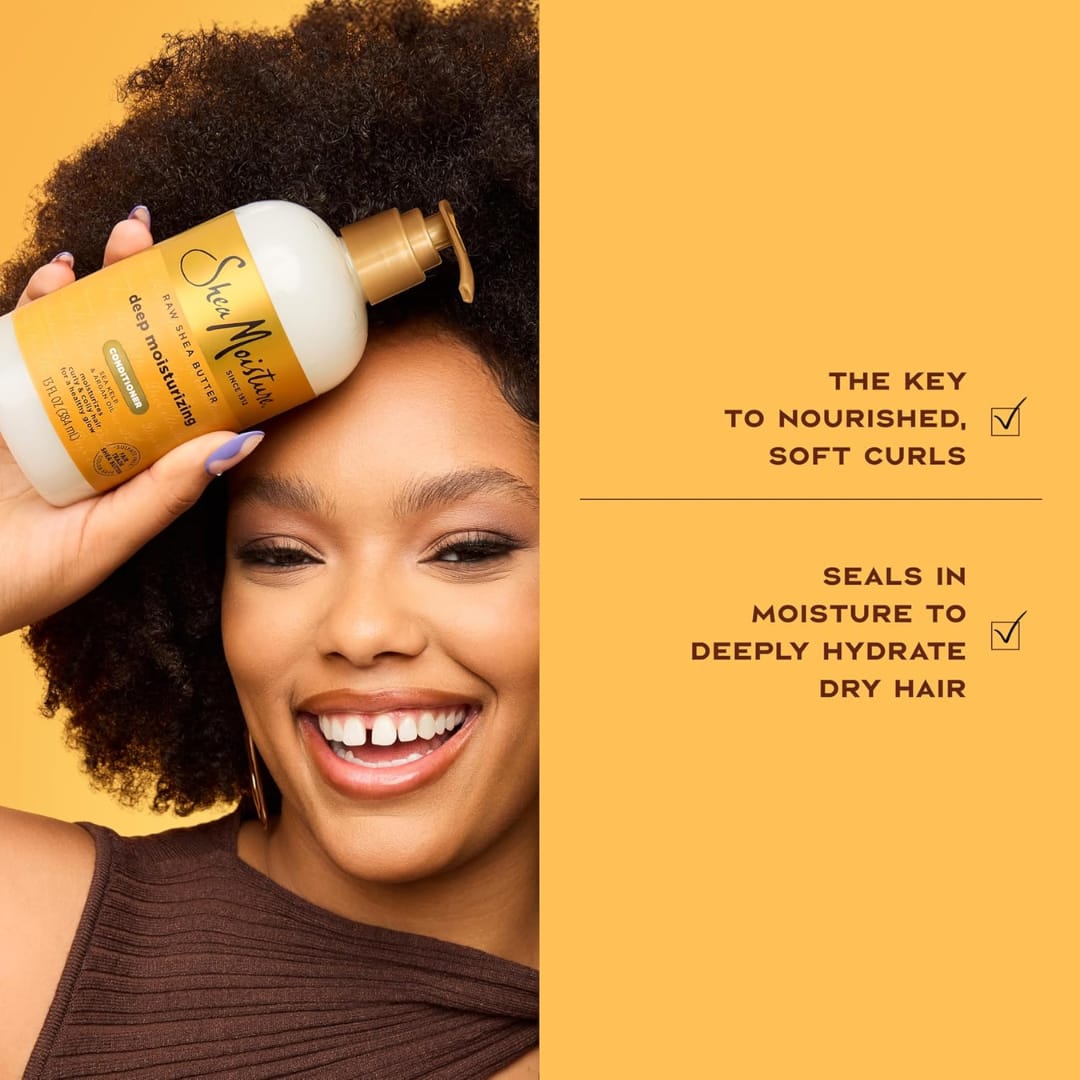 Shea Moisture Raw Shea Butter Deep Moisturizing Conditioner 384ml - LKR ...